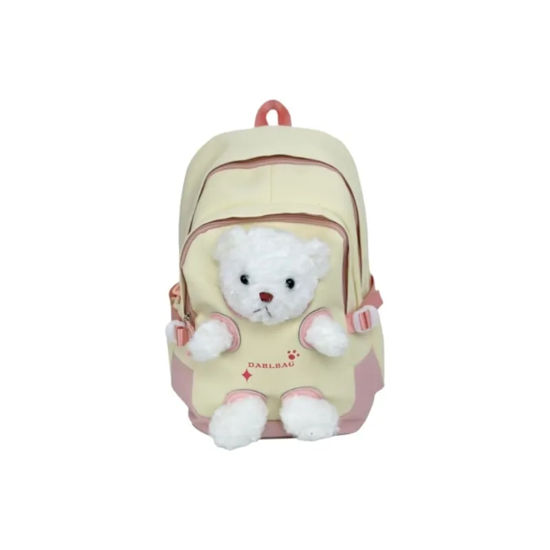 ZOGA Nylon Backpack Regular Unisex Yellow Pink/Yellow Green/Black/Green/Blue-6