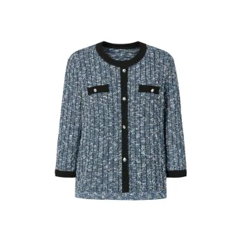 JZ. ANNAKRO Knitwear Women's Pattern Blue