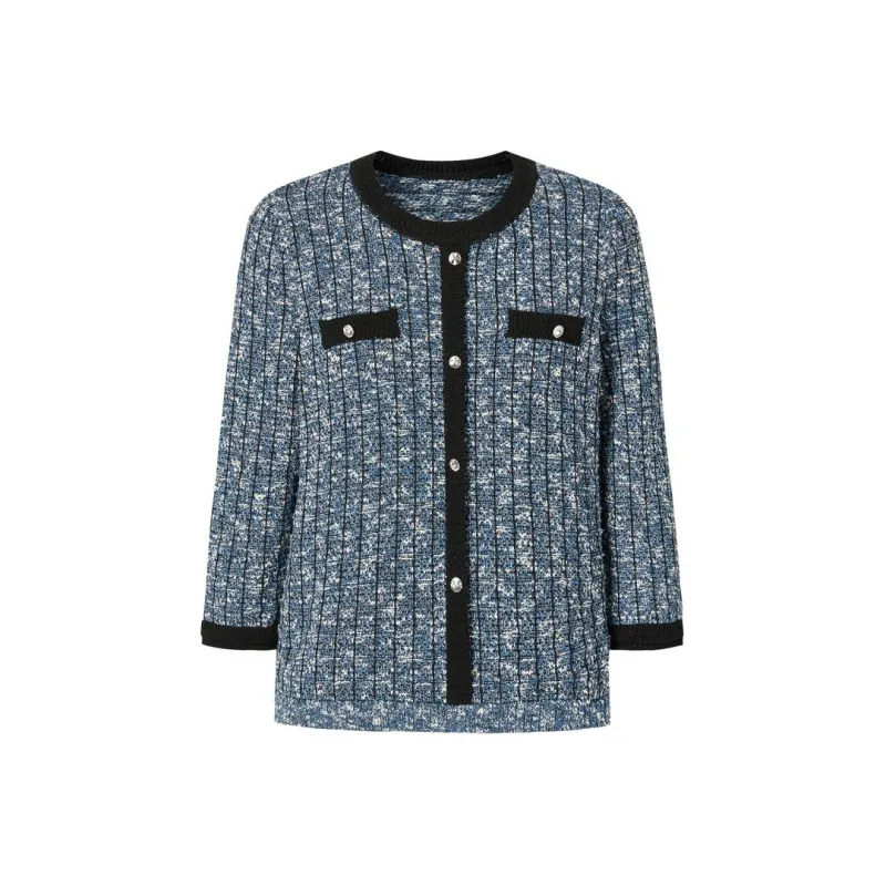 JZ. ANNAKRO Knitwear Women's Pattern Blue-0