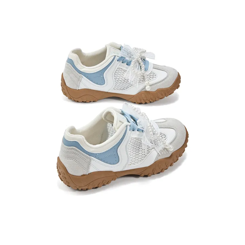 La Chapelle Cushioning, Slip Resistant, And Breathable Low Top Casual Shoes Women's Blue-2