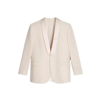 CELINE Business Suits Women's Gray White