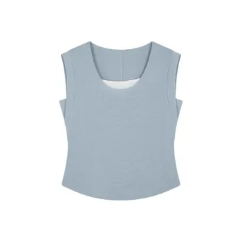 Mo Han Yi Mei T Shirt Women's Blue & White