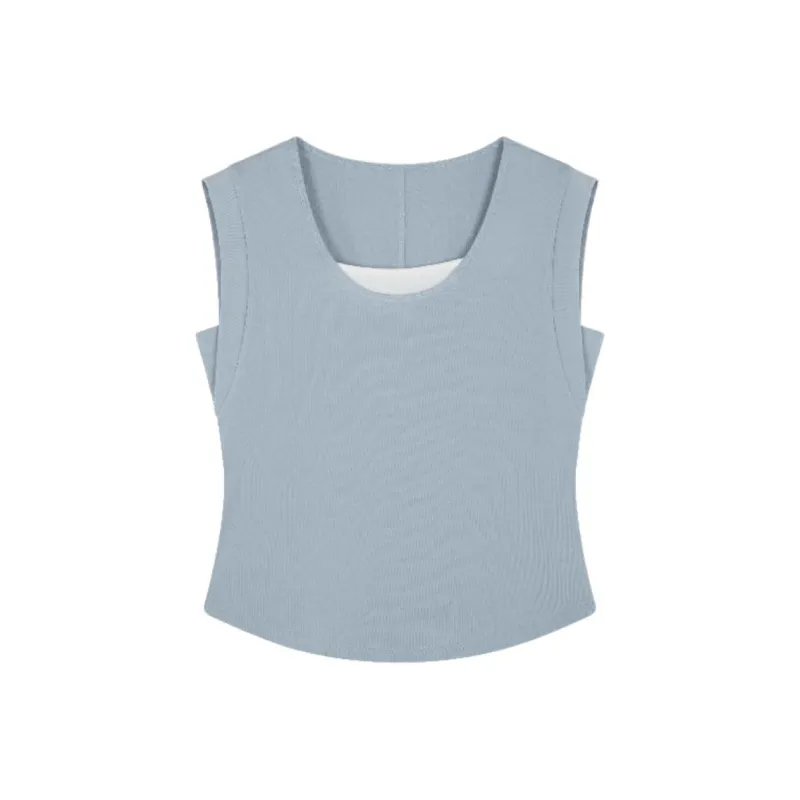 Mo Han Yi Mei T Shirt Women's Blue & White-0
