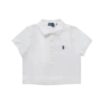 Polo Ralph Lauren Collard Polo Shirt White
