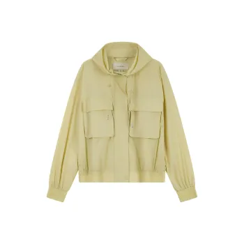 CALVIN KLEIN Jacket Women's Almond Yellow