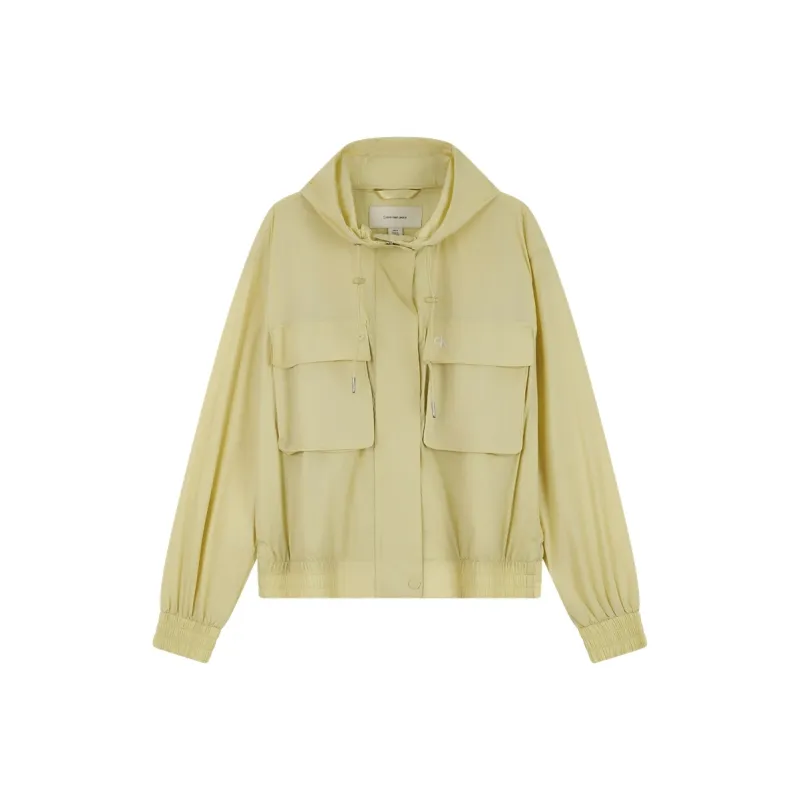 CALVIN KLEIN Jacket Women's Almond Yellow-0