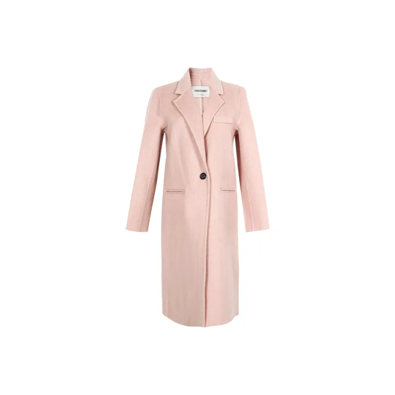 MISSSHINE Coats Women's Pink-0