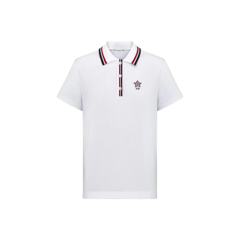 DIOR SS25 Polo Shirt Women's White-0