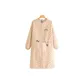 Canvas Outerwear Cover Cute Cat[Yellow]