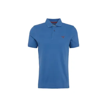 BARBOUR Polo Shirt Men's Federal Blue