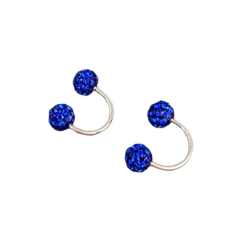 AAJF S999 Fine Silver Stud Earrings Women's-9
