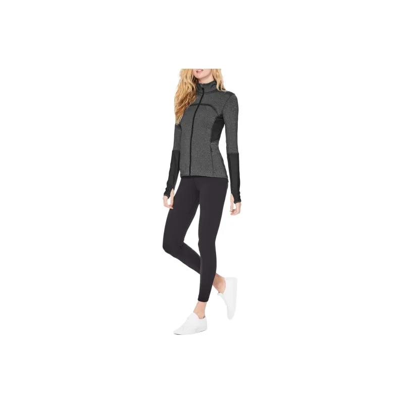 Lululemon Mesh Is More Jackets Coats Women's Charcoal Black-0