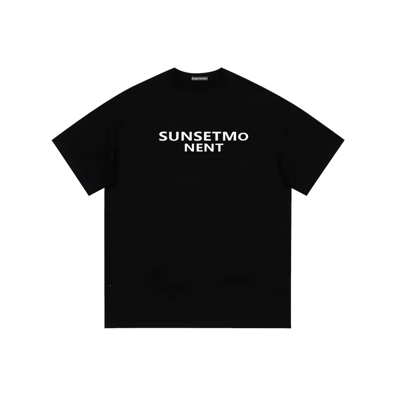 SUNSETMONENT Short Sleeved T Shirts Unisex-1