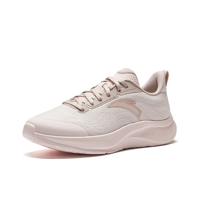 Anta Running Collection Anti Slip Wear Resistant Low Top Casual Running Shoes Women's Pink-1