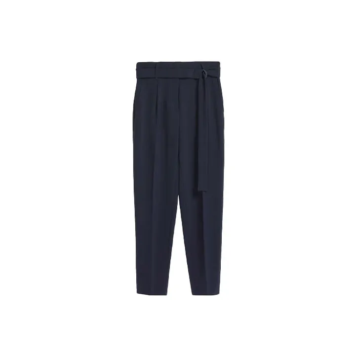 MaxMara Studio Business Suit Women's Marine Dark Blue-0