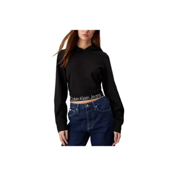 CALVIN KLEIN Sweatshirt Europe Version Women's Black