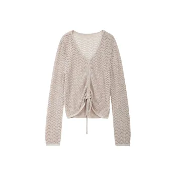 Yu Qianwen Knitwear Women's Oat