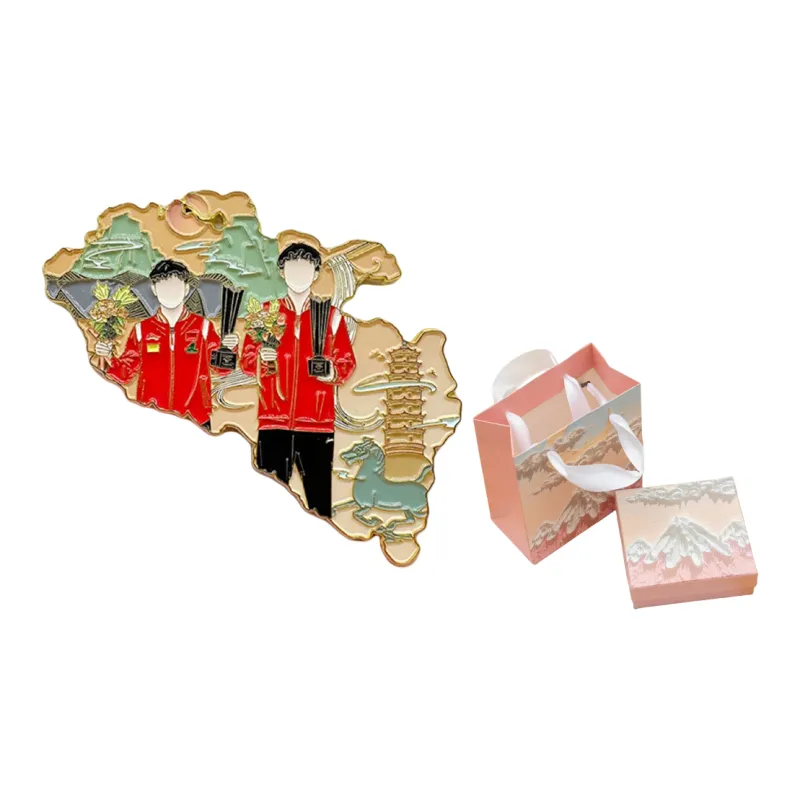 FEIERDUN Table Tennis Souvenirs Badges Unisex-12