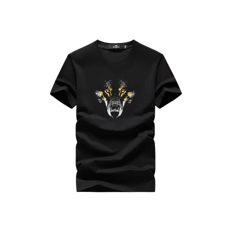 SEPTWOLVES T Shirts Unisex Black-2