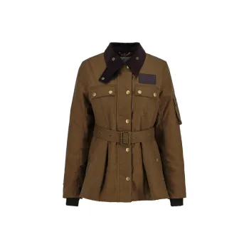 BARBOUR X Erdem Constance Waxed Jacket