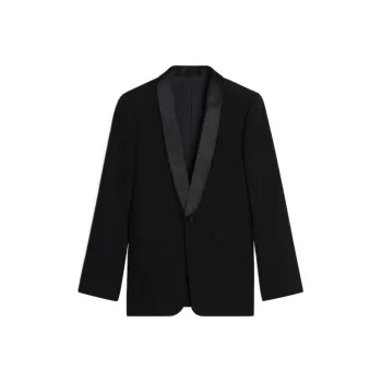 CELINE Single Breasted V Neck Jacket