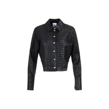 Patou Cut out Quilted Jacket