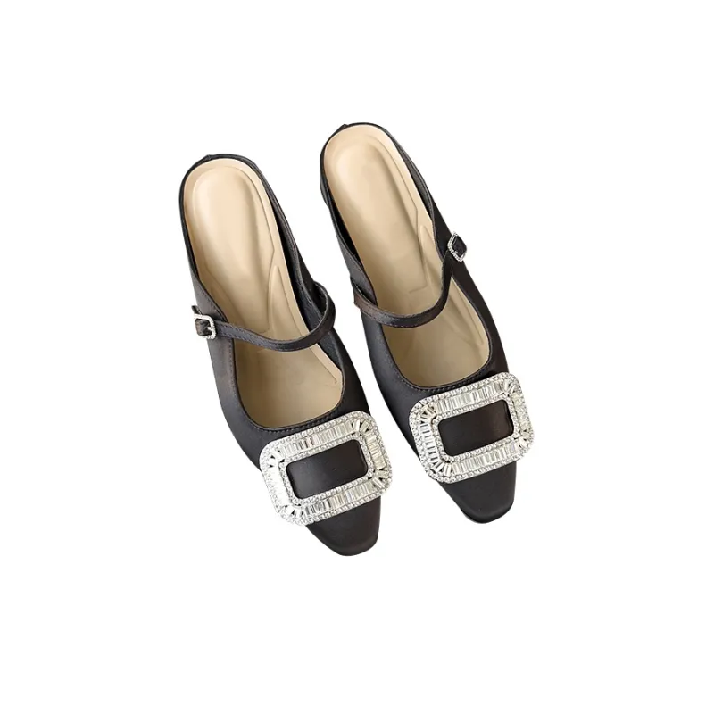 TADSW Rubber Sole Closed Toe Slippers Women's-2
