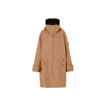 Burberry Coats Women's Orange