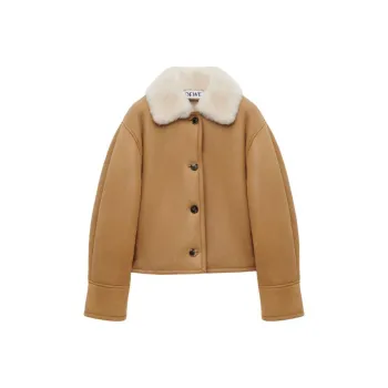 LOEWE Jackets & Coats Women's Camel