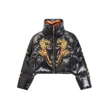 Ed Hardy x BRUNO FW24 Down Jacket Women's Black