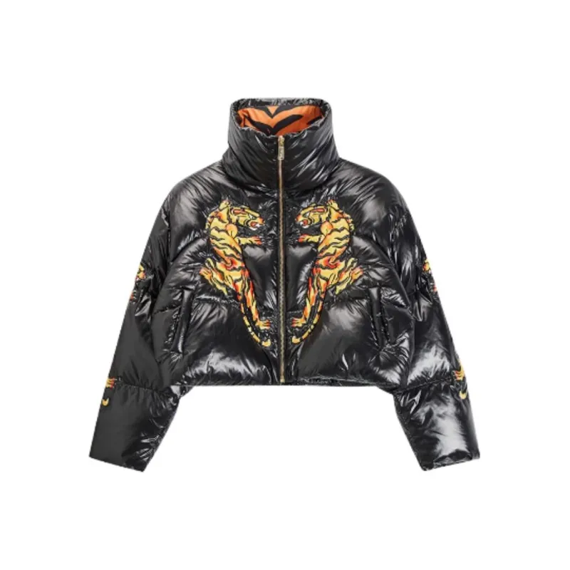 Ed Hardy x BRUNO FW24 Down Jacket Women's Black-0