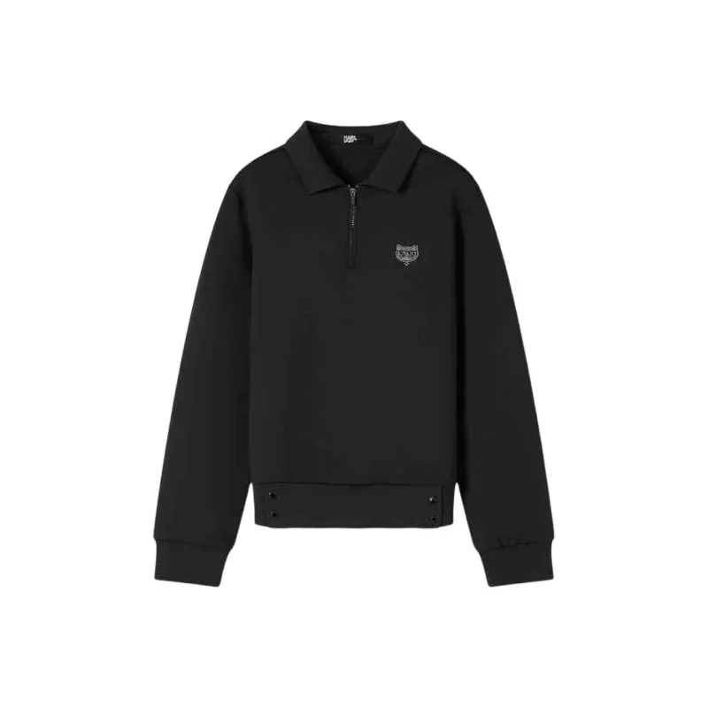 KARL LAGERFELD FW24 Sweatshirt Women's Black-0