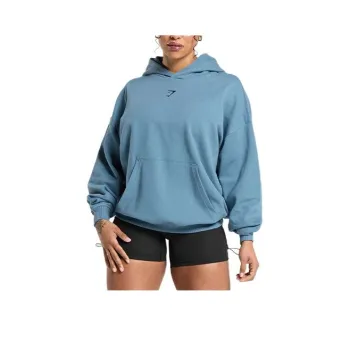 GYMSHARK MOVIN Sweatshirt Women's Faded Blue