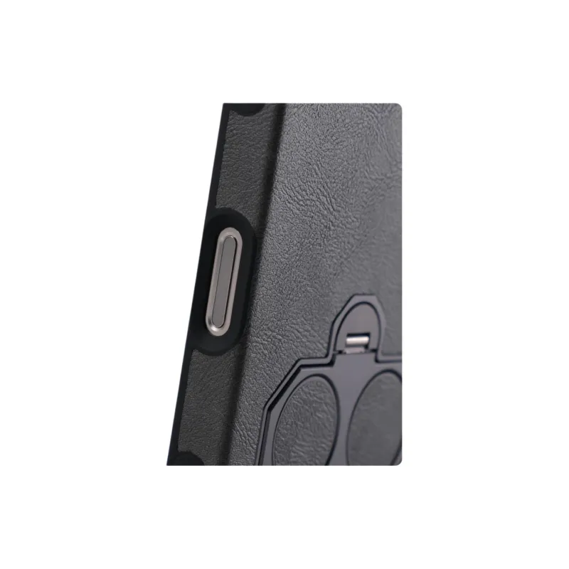 DEPA Vegan Leather Material Ring Clasp Stand Magnetic Phone Cases Compatible With Apple 13/14/15/16 Series Luxury-1