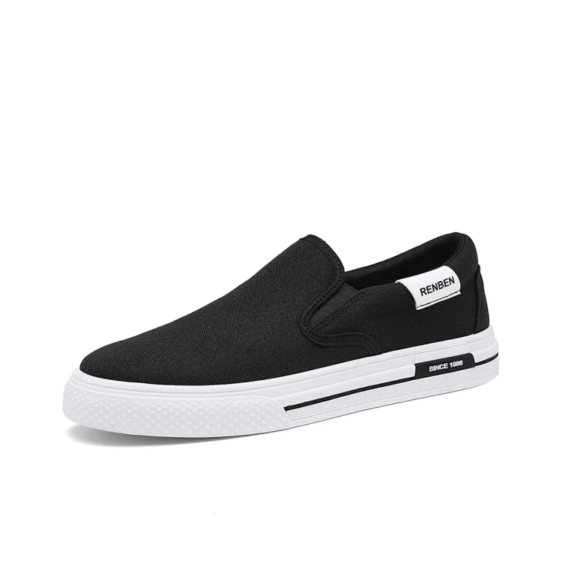 RENBEN Breathable, Lightweight, And Balanced Low Top Canvas Shoes Men's-1
