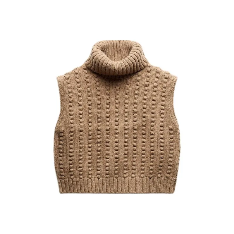 ZARA Knitwear Women's Light Camel-0