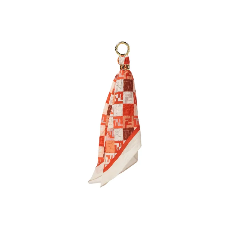 FENDI Cotton Pendants Unisex Red-0