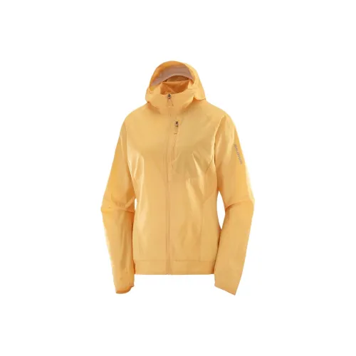 SALOMON BONATTI CROSS WIND Jacket Women's Warm Apricot
