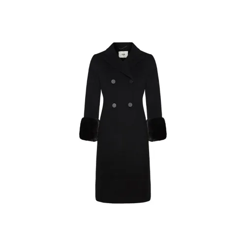 FENDI Coats Women's Black