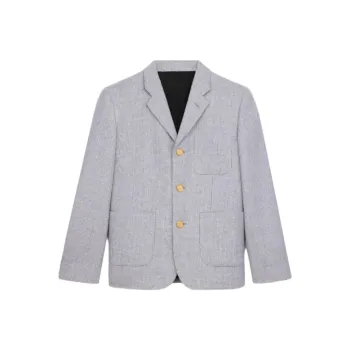 CELINE SS25 Jackets & Coats Women's Gray White