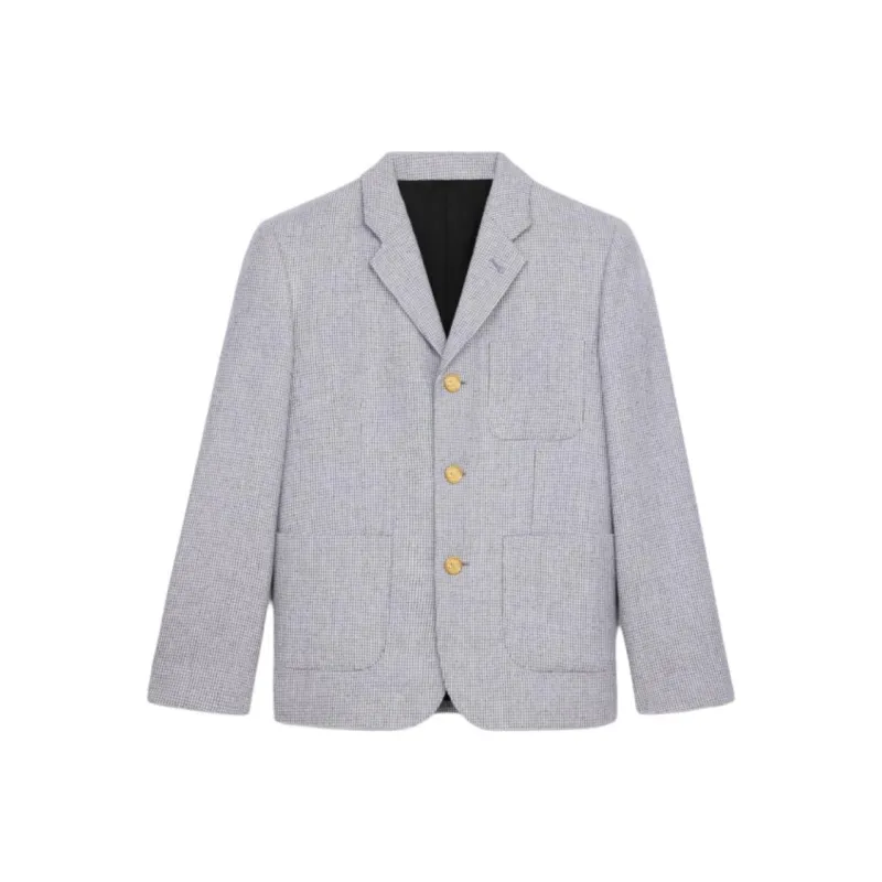 CELINE SS25 Jackets & Coats Women's Gray White-0