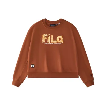 FILA FUSION Sweatshirt Women's Brown Orange