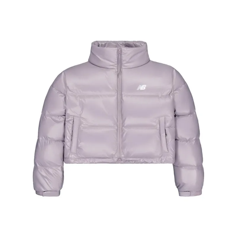 New Balance Down Jacket Women's Neon Pink-0