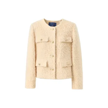 3COLOUR Jackets Coats Women's Light Yellow