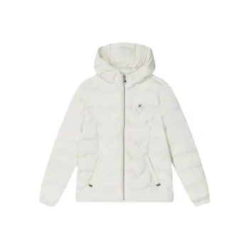 FILA Down Jacket Unisex Steam White