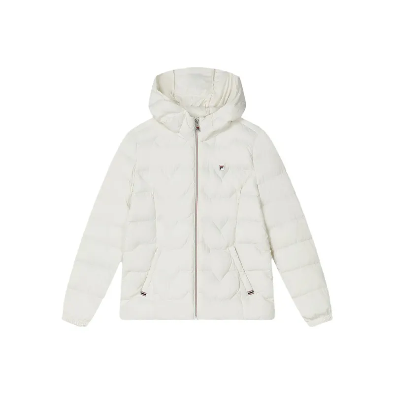 FILA Down Jacket Unisex Steam White-0