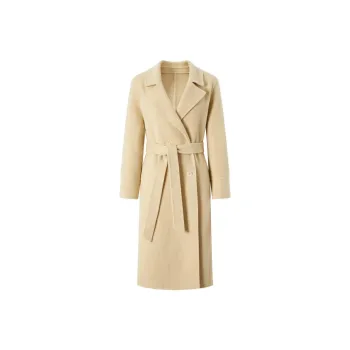 JZ Juzui Coats Women's Light Yellow