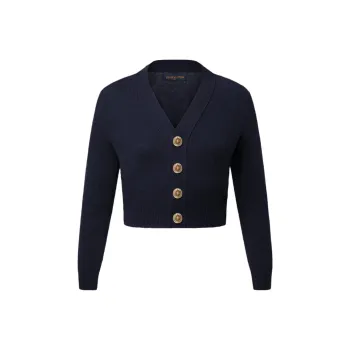 LOUIS VUITTON Jewel Button Cardigan