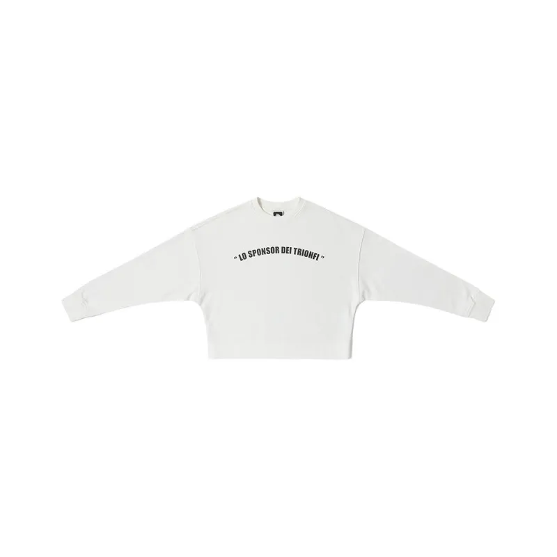 Kappa Sweatshirt Women's Korean White-0