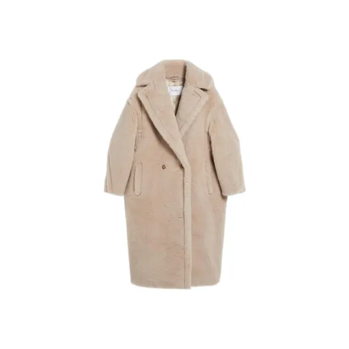 MaxMara Teddy Series Coats Women's Beige